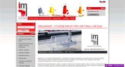 Desktop Screenshot of idealmarket.cz