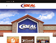 Tablet Screenshot of idealmarket.us
